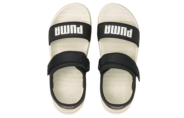 Шлёпанцы Puma Softride Black White - изображение 3