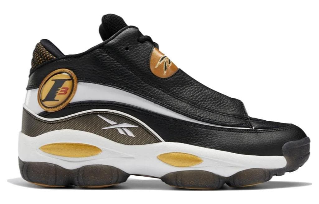 Ретро баскетбольные кроссовки Reebok Answer DMX Black - изображение 2