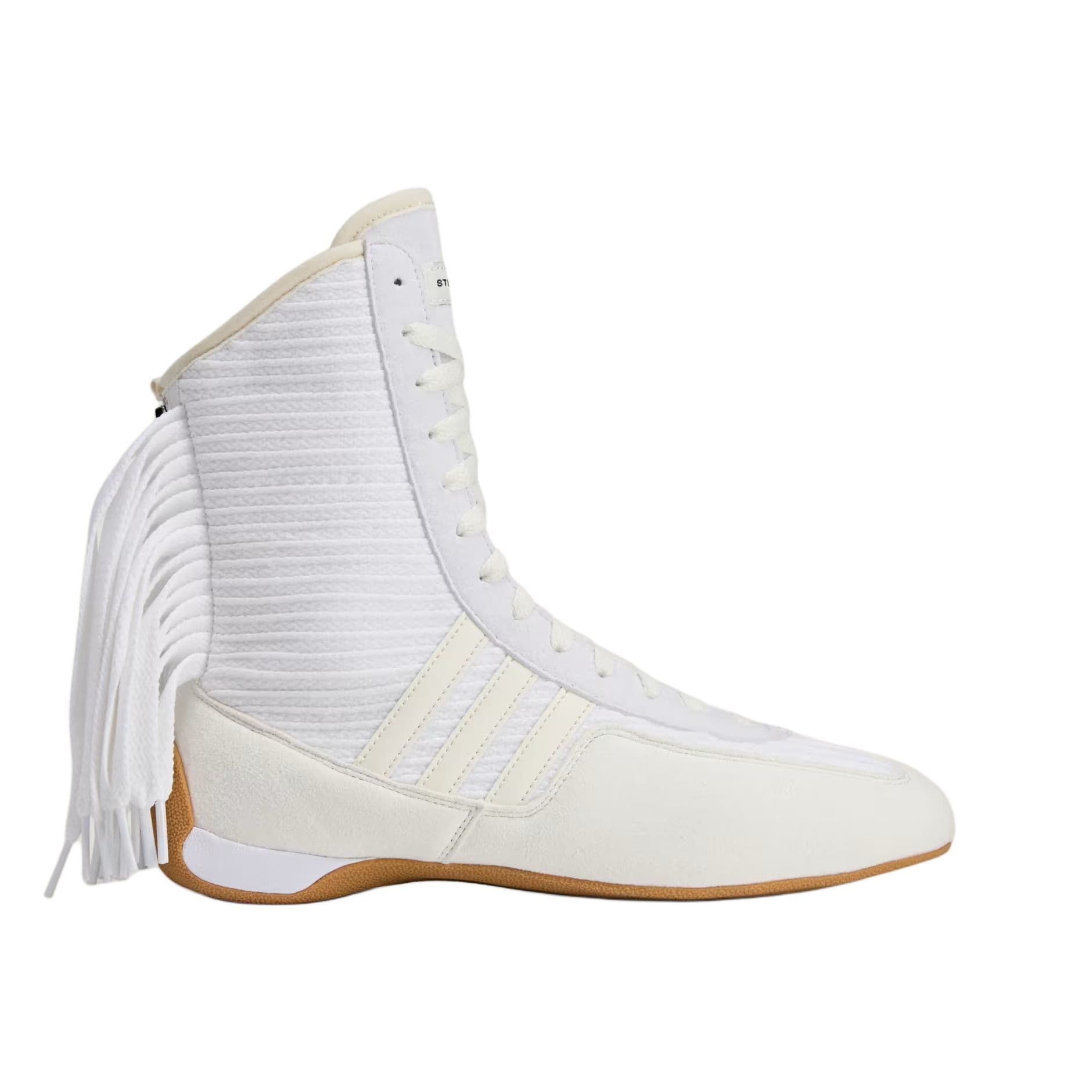 Кроссовки для спортзала Stella McCartney x Adidas Противоскользящие устойчивые к истиранию высокие кроссовки для тренировок женские белые - изображение 2