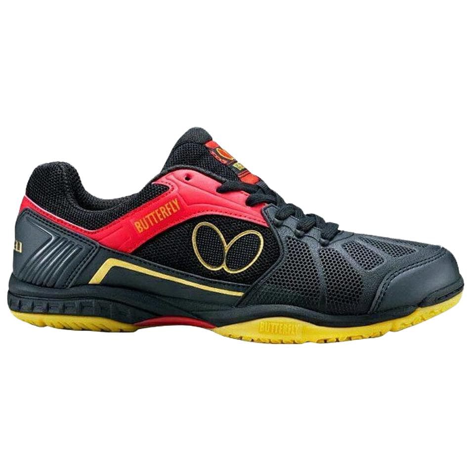 Кроссовки для спортзала Бабочка Slip-resistant Abrasion-resistant Low-top Кроссовки для тренировок Унисекс Черный Красный - изображение 2