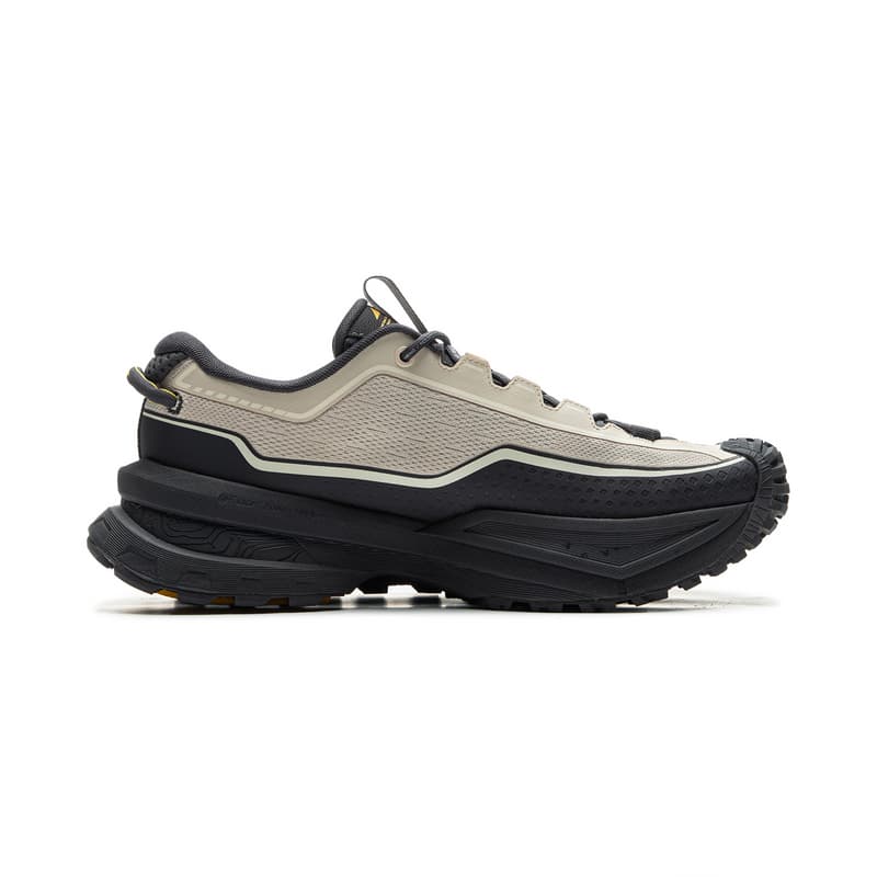 Кроссовки Li NING Outdoor CF Tracing Xingchuan Дышащий Low Топ Поход Обувь Унисекс Черно-серый - изображение 2