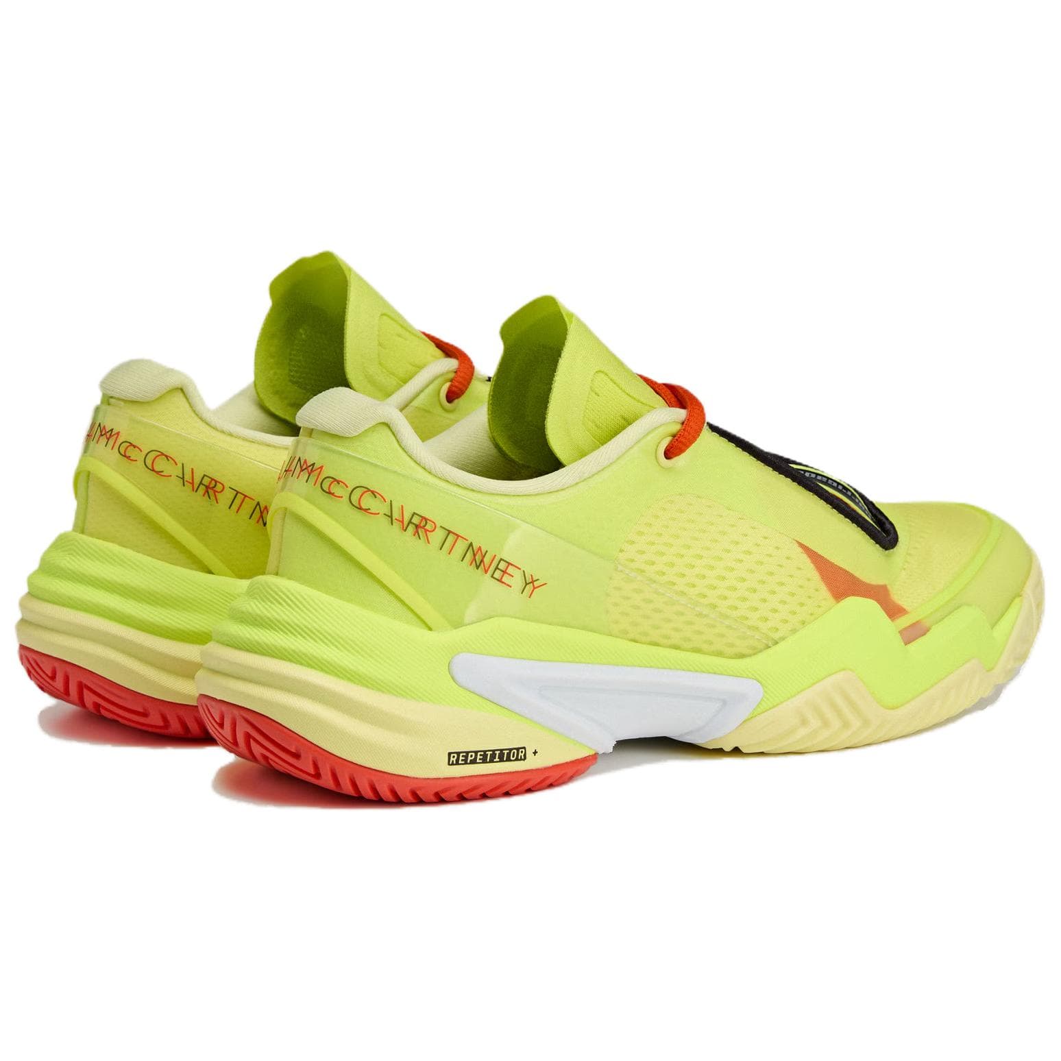 Кроссовки для тенниса Adidas Barricade Износостойкие Низкие Тенисные Кроссовки Женские Желтые - изображение 3