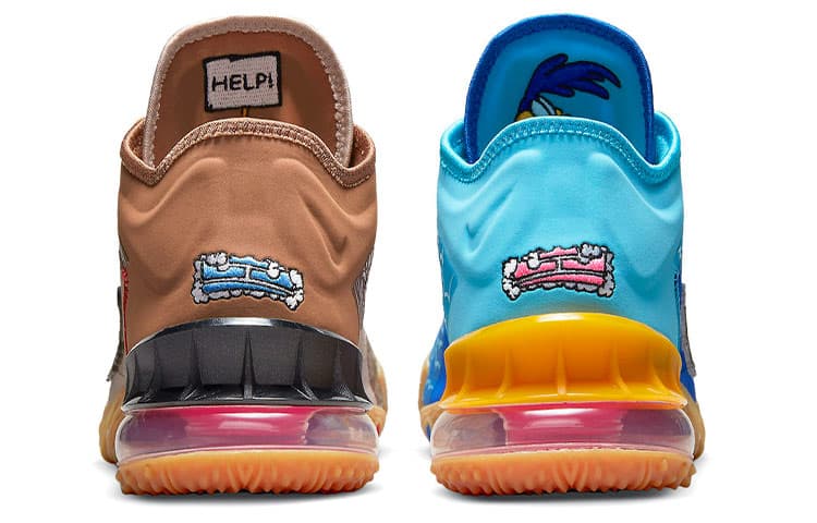 Кроссовки для баскетбола Nike Lebron 18 Low EP "Wile E. vs Roadrunner" - изображение 5