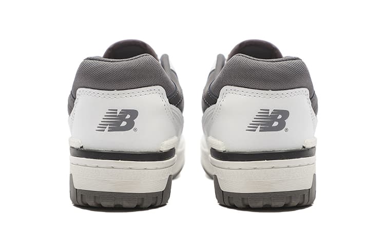 Ретро баскетбольные кроссовки New Balance 550 White Grey - изображение 4