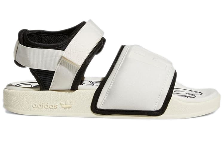 Сандалии с ремешком Pharrell Williams x adidas Adilette 2.0 White - изображение 2
