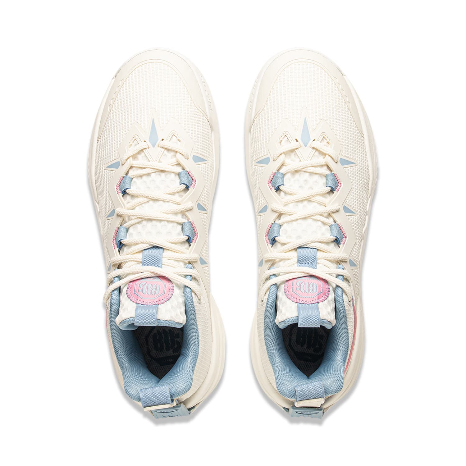 Кроссовки для баскетбола Li-Ning LINING Cloud Storm SE Легкий гибкий устойчивый баскетбольные кроссовки низкой высоты мужской айвори - изображение 4