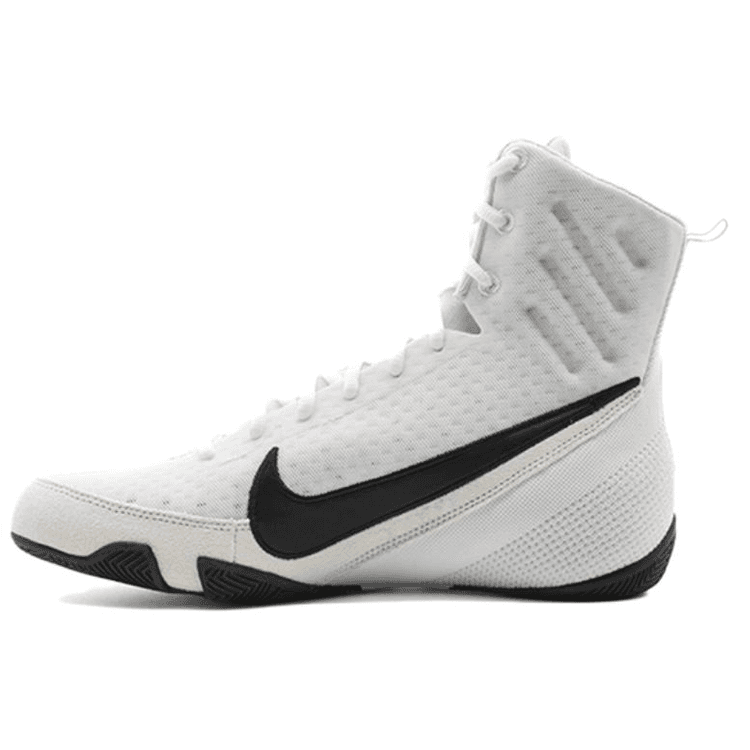 Кроссовки для спортзала Nike MACHOMAI 3 Устойчивые к истиранию Дышащие Высокие Кроссовки для тренировок Унисекс Белый Черный - изображение 1