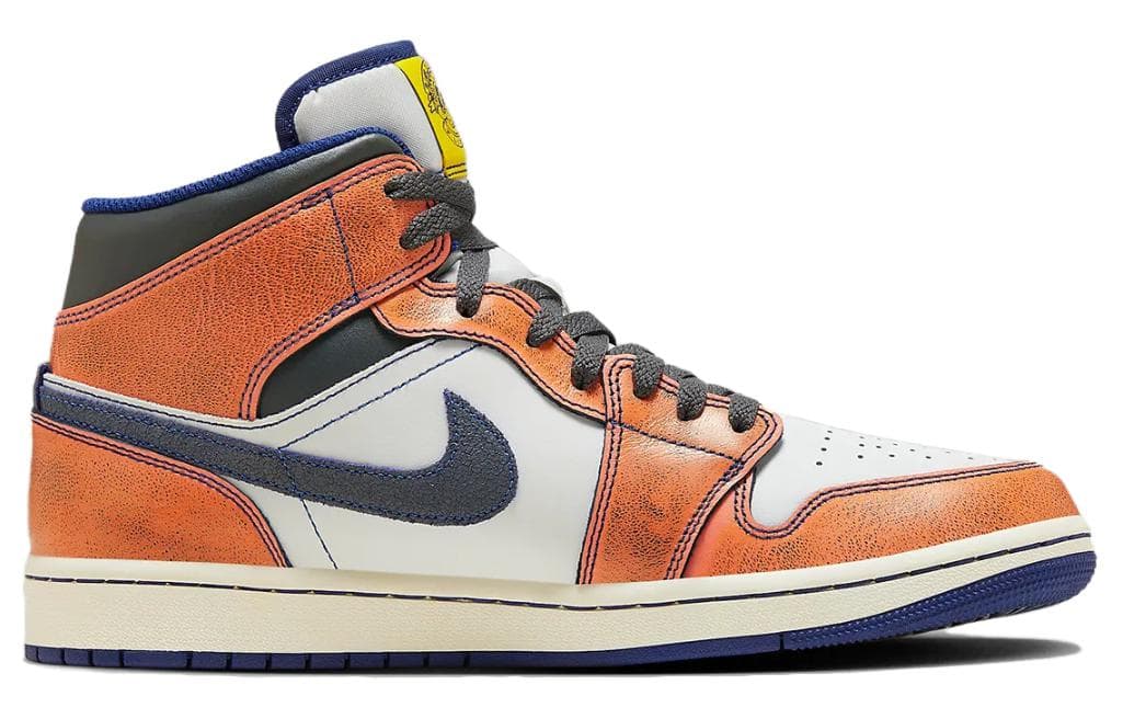 Ретро баскетбольные кроссовки Jordan Air Jordan 1 Mid "Flight" - изображение 2