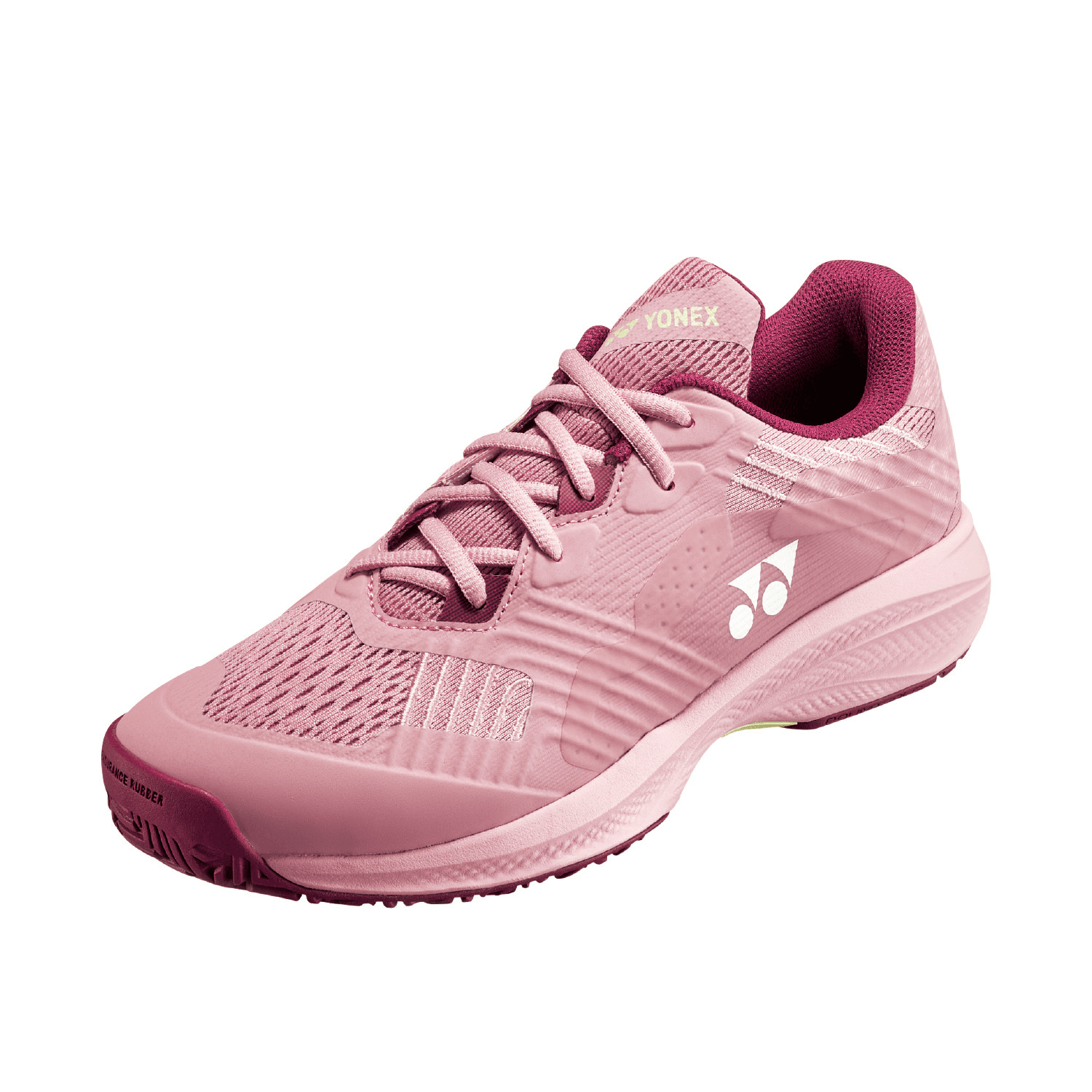 Кроссовки для тенниса YONEX POWER CUSHION SONICAGE Противоскользящие Износостойкие Низкие Теннисные Кроссовки Женские Дымчатый Розовый - изображение 2