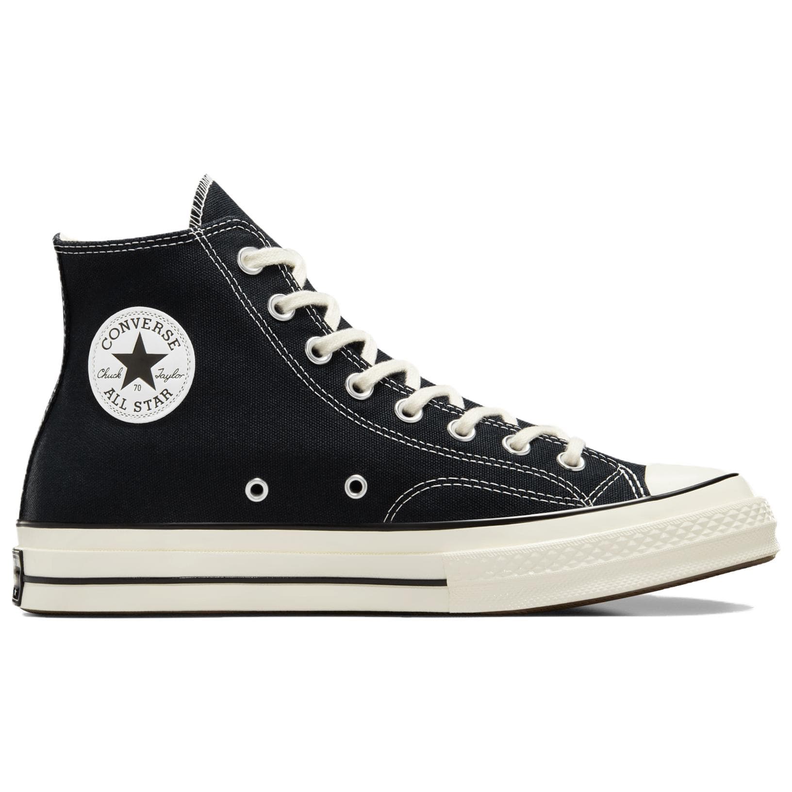 Кеды Converse Chuck 70 Устойчивые к истиранию высокие кеды унисекс черные - изображение 2