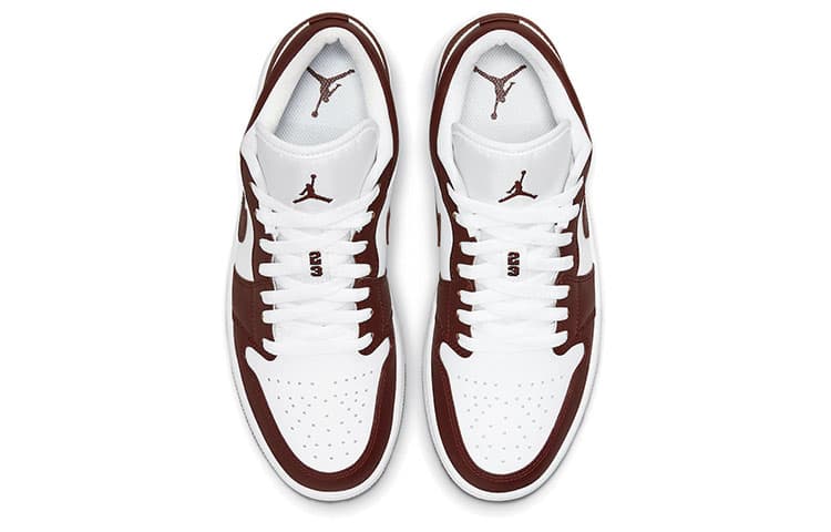 Ретро баскетбольные кроссовки Jordan Air Jordan 1 Low "Team Red" - изображение 4