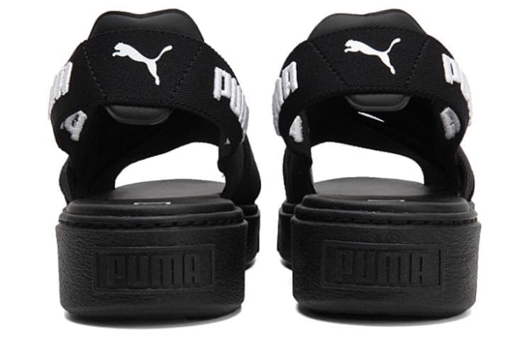 Шлёпанцы PUMA Platform Sandal Black - изображение 4