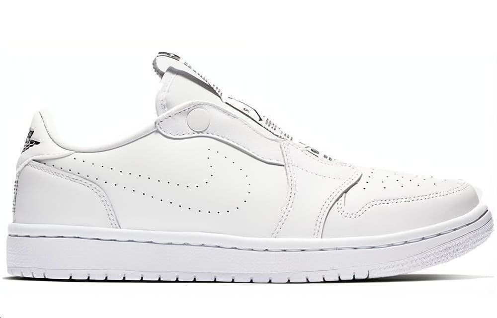 Ретро баскетбольные кроссовки Jordan Air Jordan 1 Low Slip White — фото 2