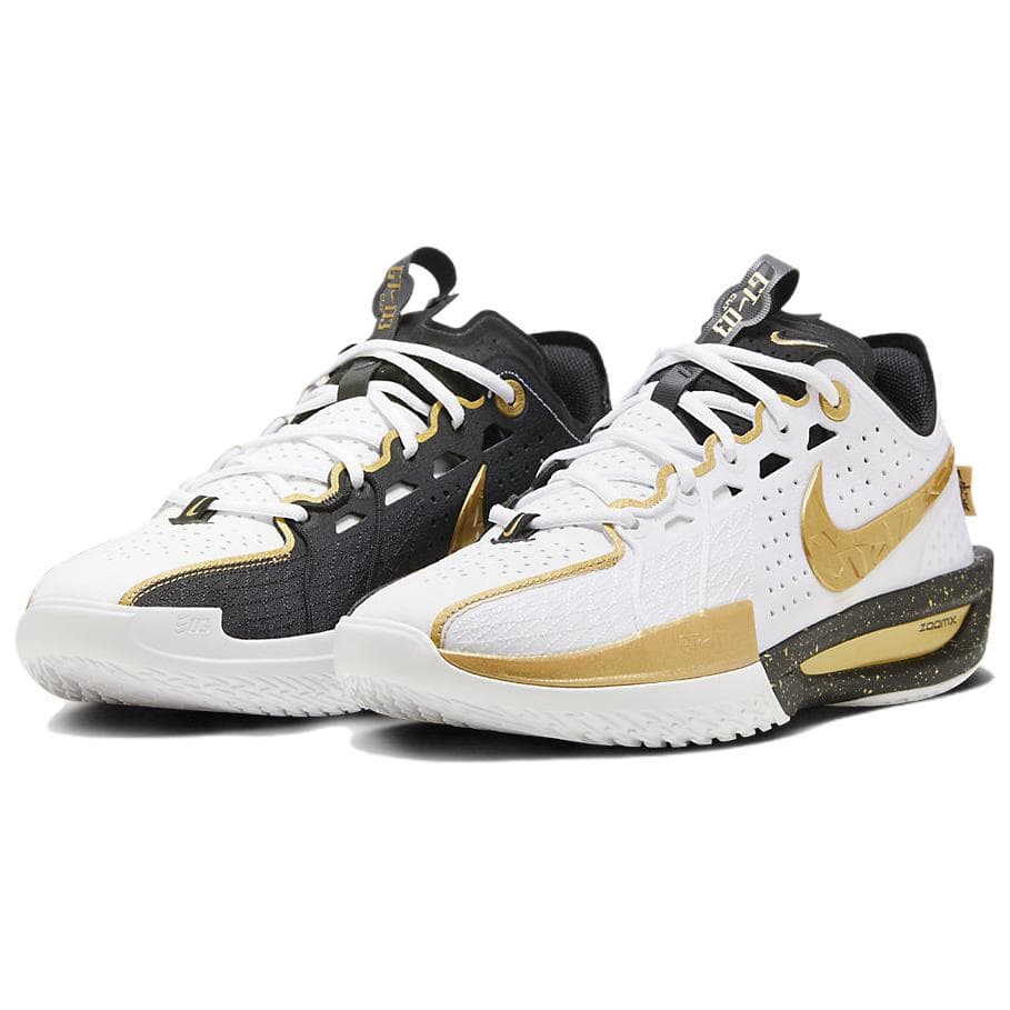 Кроссовки для баскетбола Nike Air Zoom G.T. Cut 3 EP White Gold - изображение 3