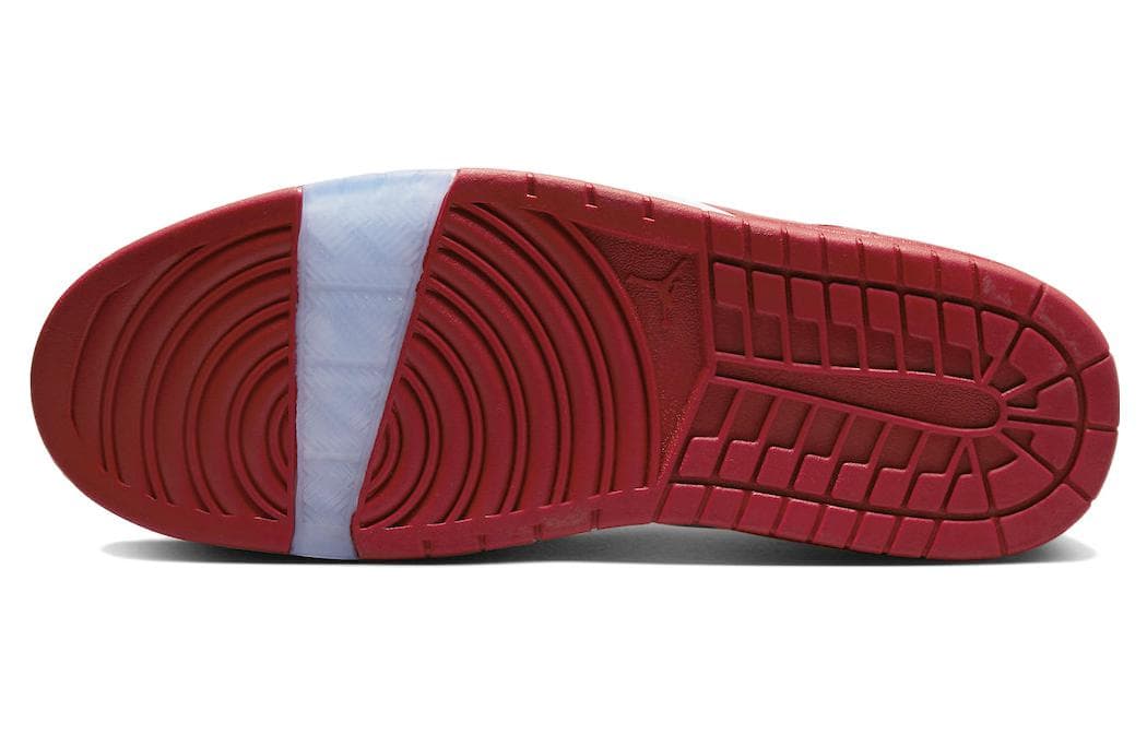 Ретро баскетбольные кроссовки Jordan Air Jordan 1 Low Black White Red - изображение 6
