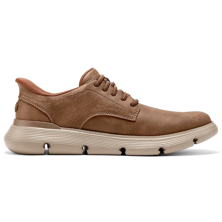 Skechers Кожа Повседневная обувь Мужская Тауповая - изображение 2