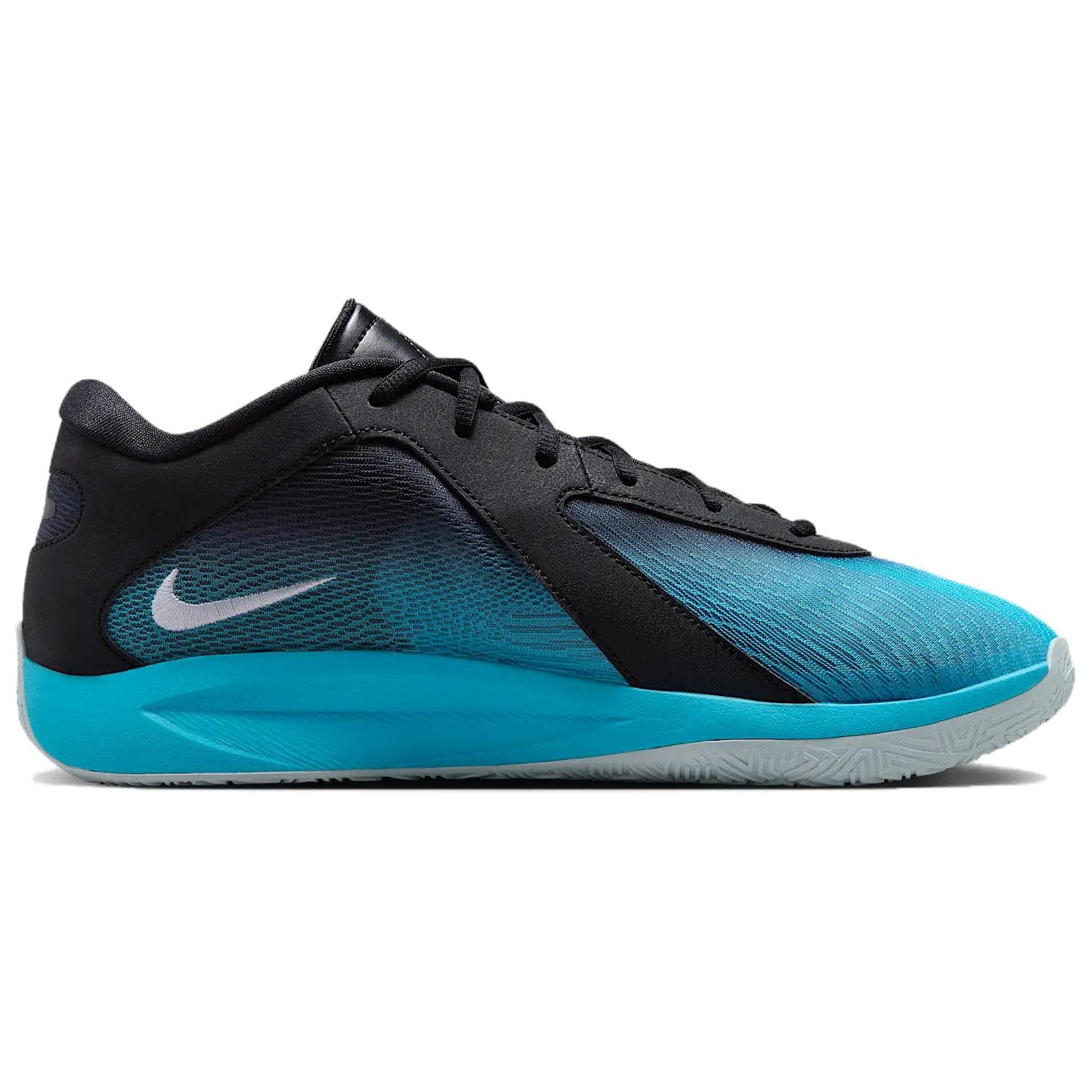 Кроссовки для баскетбола Nike Giannis Freak 6 Противоскользящие Устойчивые к истиранию Низкие Баскетбольные кроссовки Унисекс Синий Черный - изображение 2