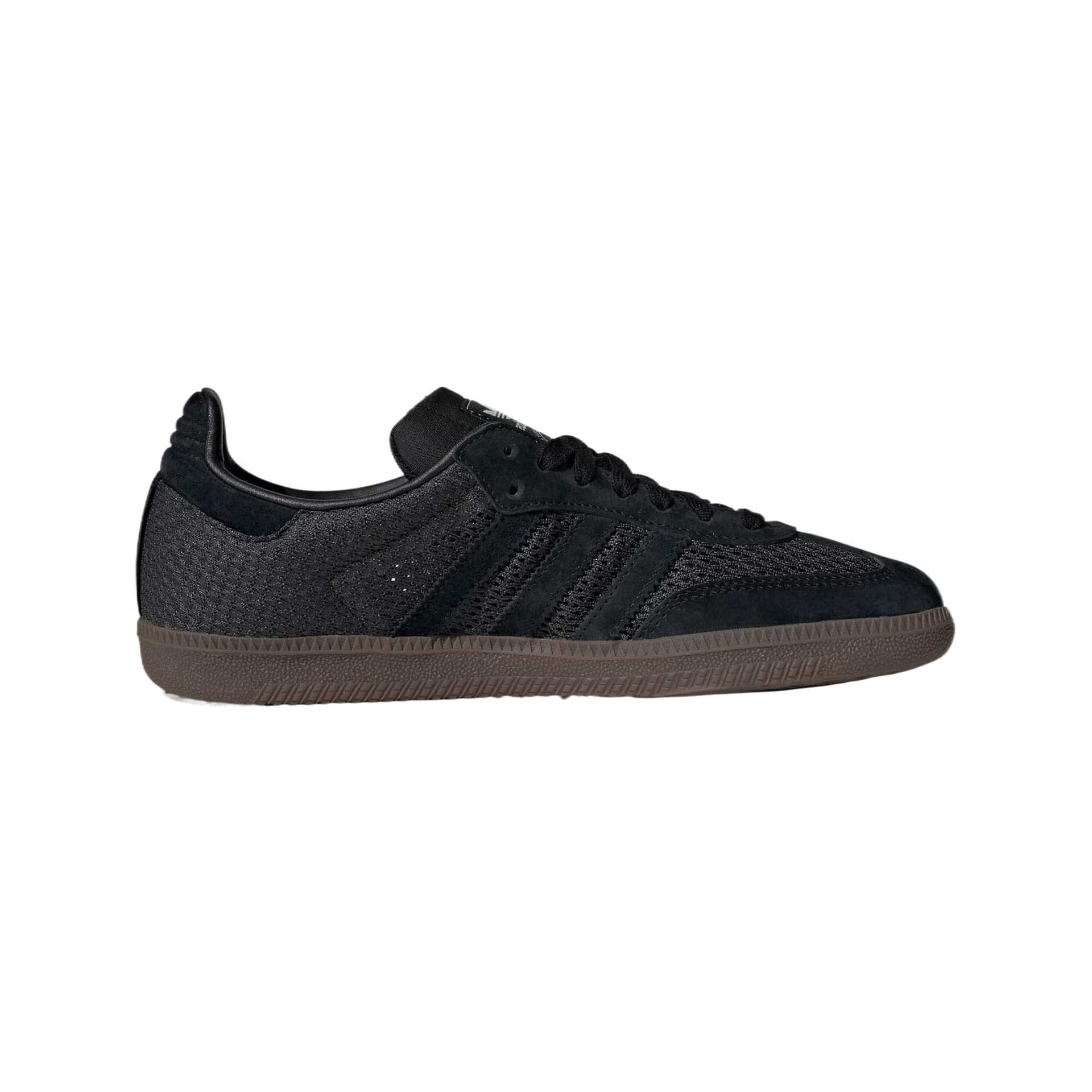 Кроссовки для спортзала Adidas Originals Samba Текстиль Кожа Низкие Кроссовки для Тренировок Женские Черный Умбра - изображение 2