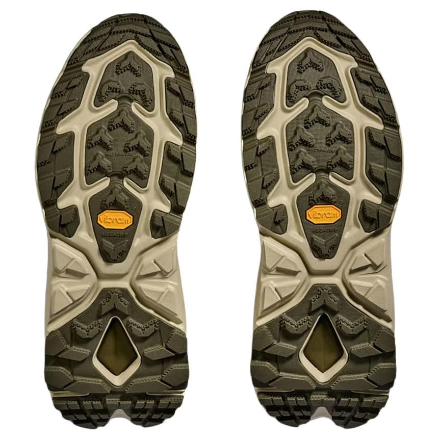 Кроссовки HOKA ONE ONE Kaha 2 Устойчивая к истиранию Обувь для альпинизма Унисекс Оливково-зеленый - изображение 4