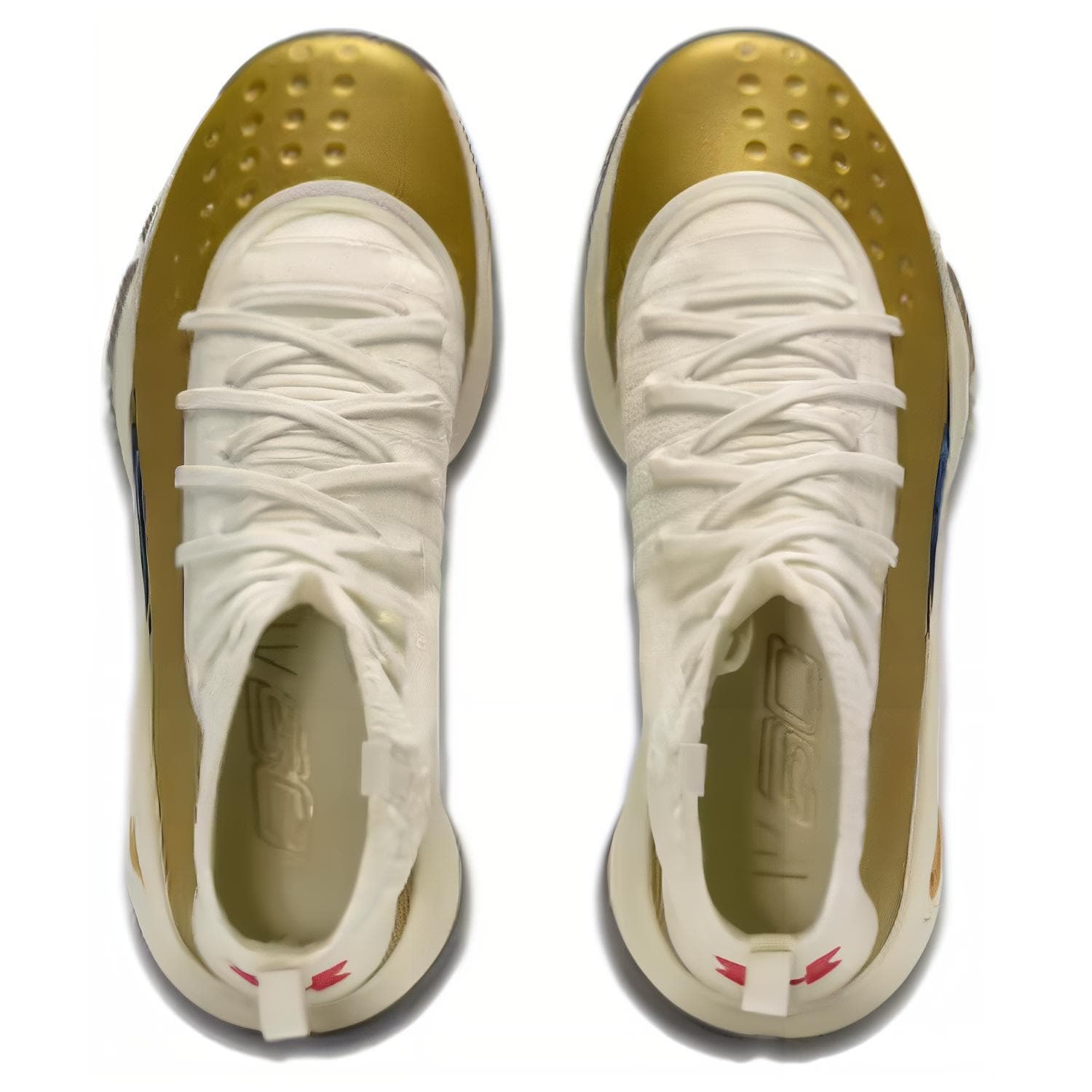 Кроссовки для баскетбола Under Armour Curry 4 Lemon Ice Yellow - изображение 4