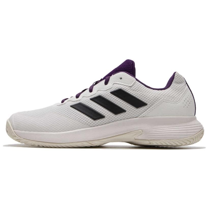 Кроссовки для тенниса Adidas GAMECOURT 2 Дышащие Легкие Низкие Теннисные Кроссовки Мужские Белые - изображение 1