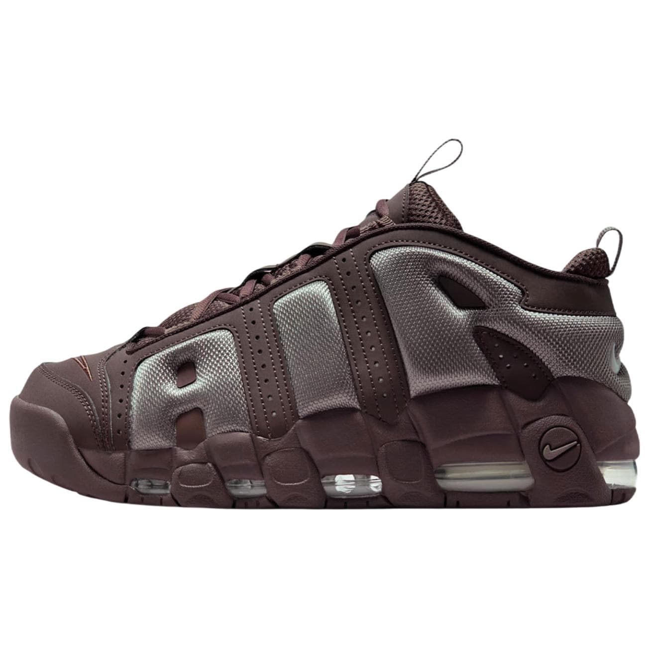 Кроссовки для баскетбола Nike Air More Uptempo Устойчивые к истиранию противоскользящие баскетбольные кроссовки с верхом MID Мужские Коричневые - изображение 1