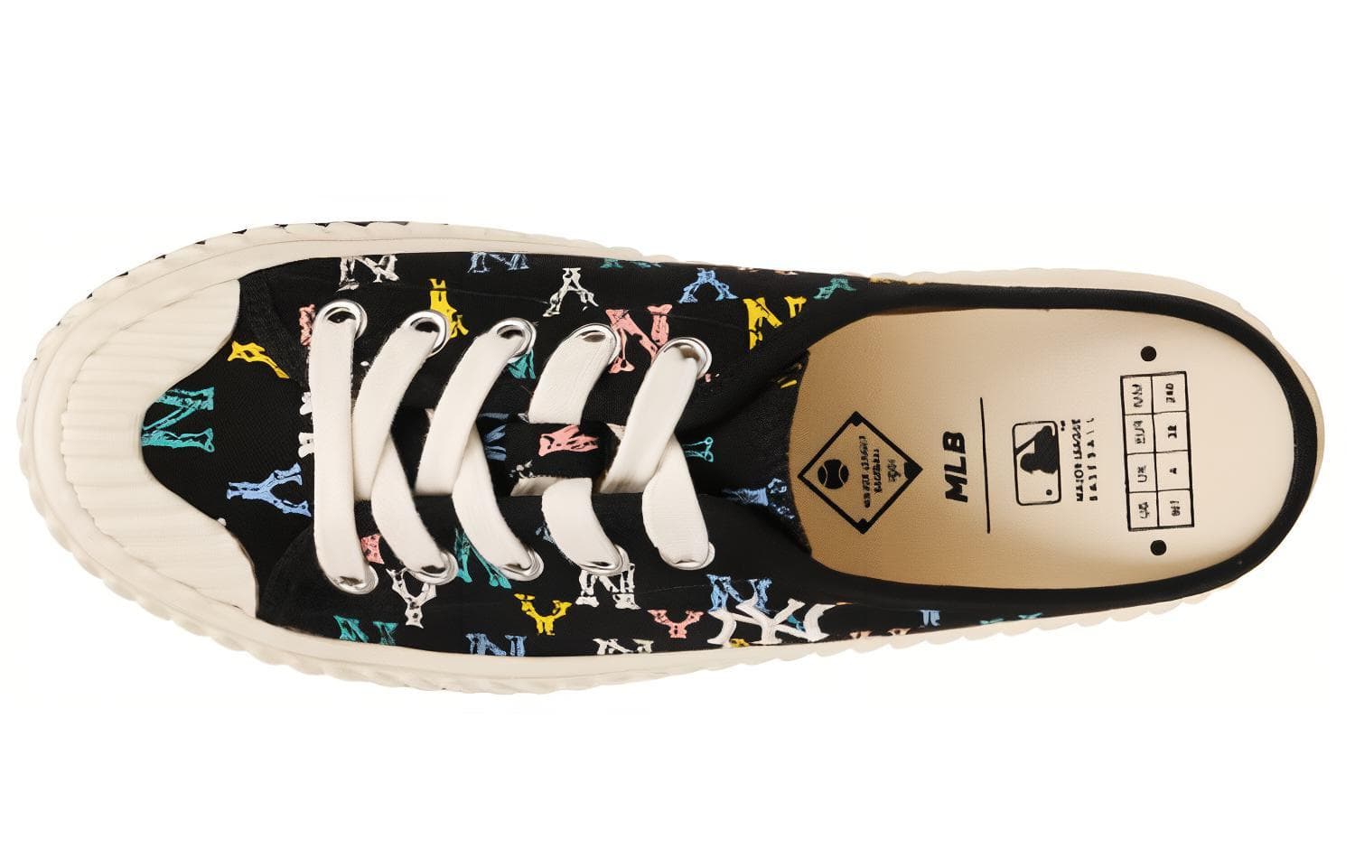 Кеды MLB Playball Mule Monogram Black - изображение 4