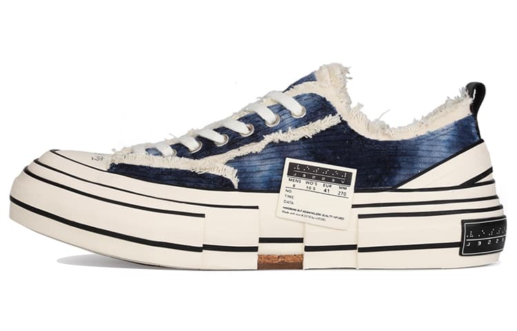 Кроссовки xVESSEL G.O.P Lows Corduroy Tie-dye - изображение 1