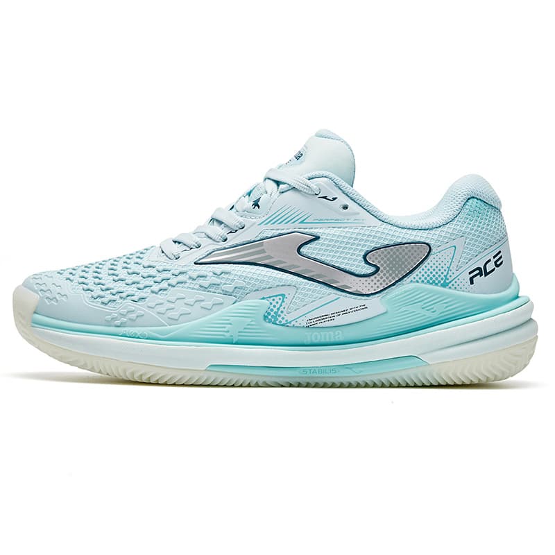 Кроссовки для тенниса Joma Ace Нейлон Амортизация Устойчивый к истиранию Дышащие Низкие Кроссовки для тенниса Женские Светло-синие - изображение 1
