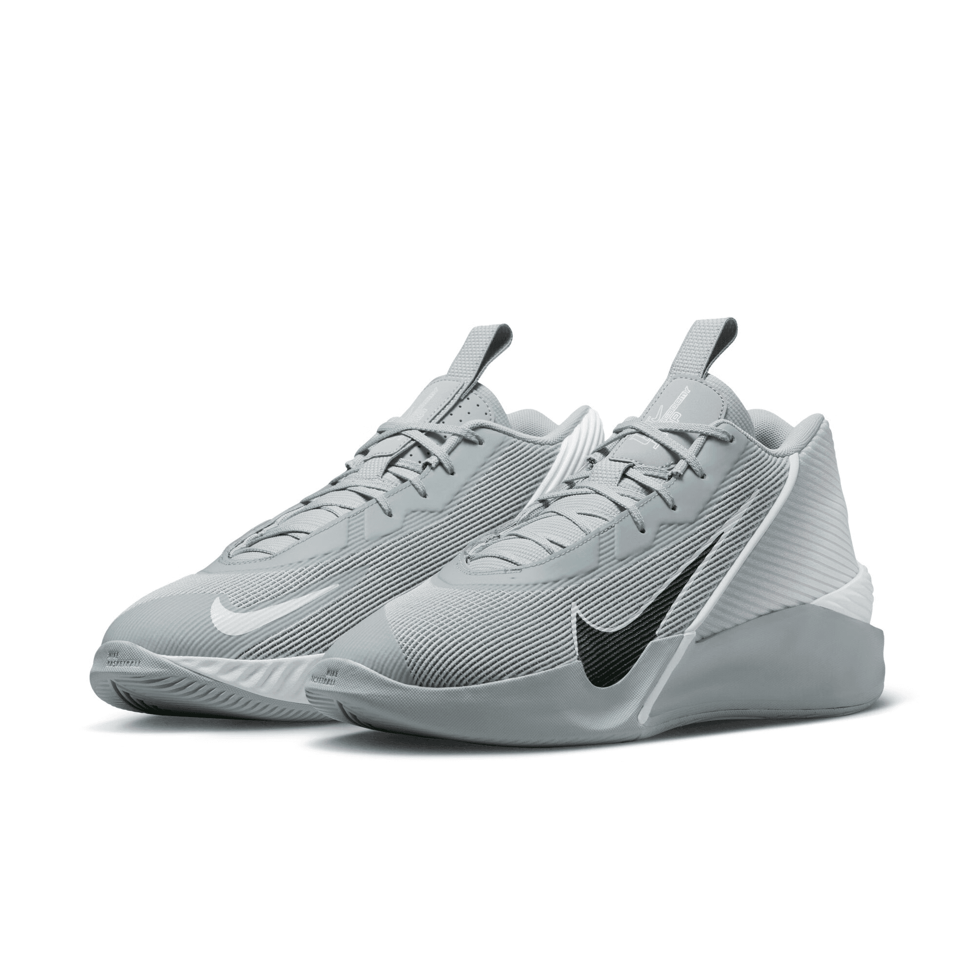 Кроссовки для баскетбола Nike G.T. Jump Academy MID Топ Баскетбольные кроссовки Мужские Серые - изображение 3
