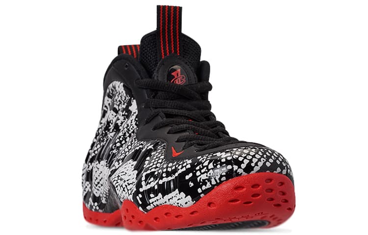Ретро баскетбольные кроссовки Nike Foamposite One Snakeskin - изображение 2