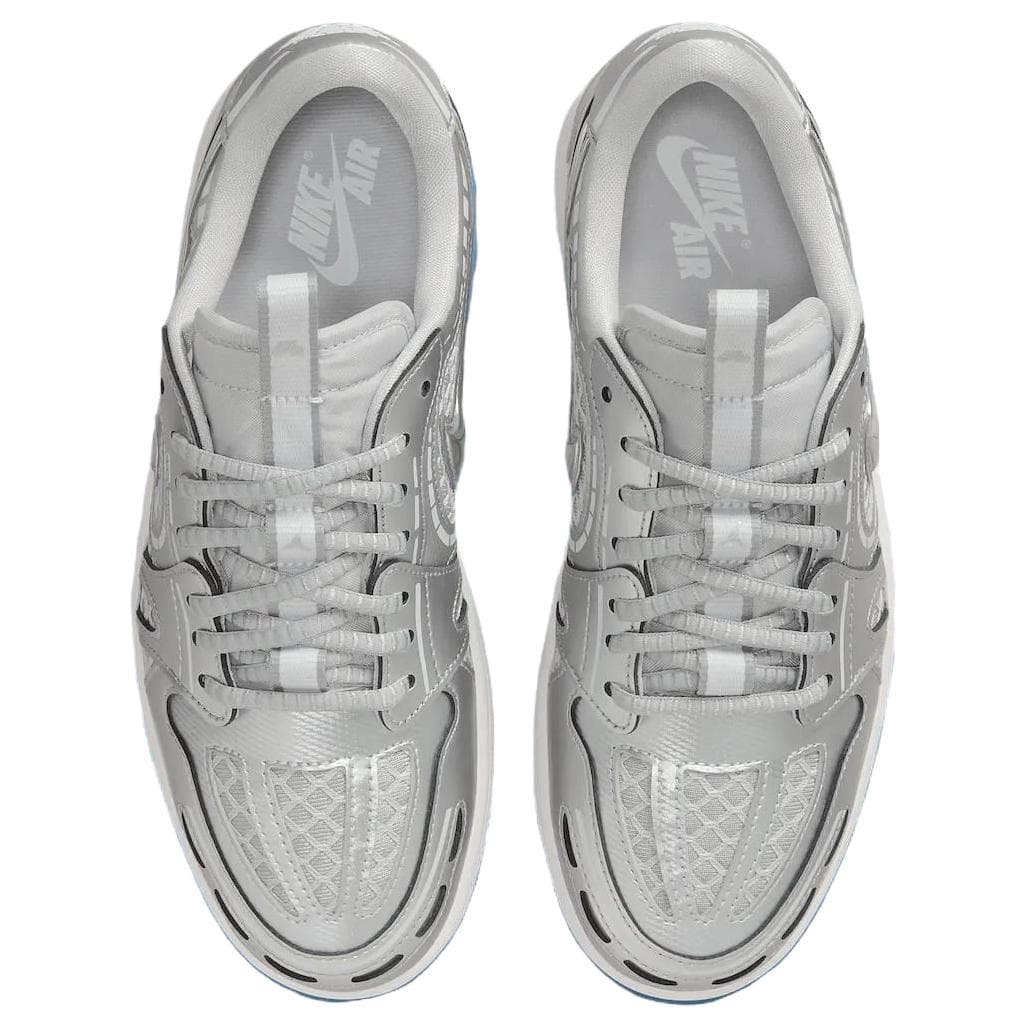 Ретро баскетбольные кроссовки Jordan Air Jordan 1 Low MM V3 Silver Grey — фото 4