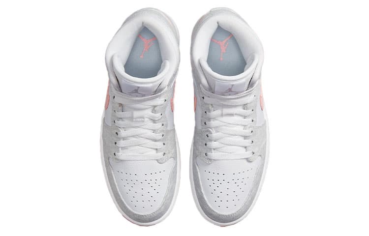 Ретро баскетбольные кроссовки Jordan Air Jordan 1 Mid SE "Light Iron Ore" - изображение 4