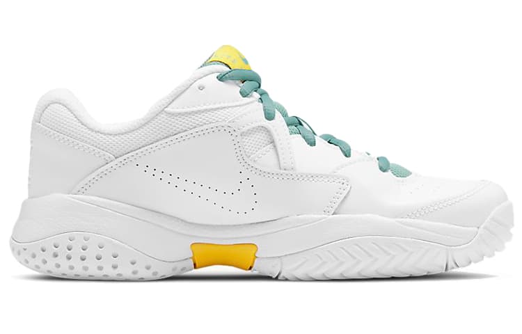 Кроссовки для тенниса Nike Court Lite 2 White Green Yellow Women's - изображение 2