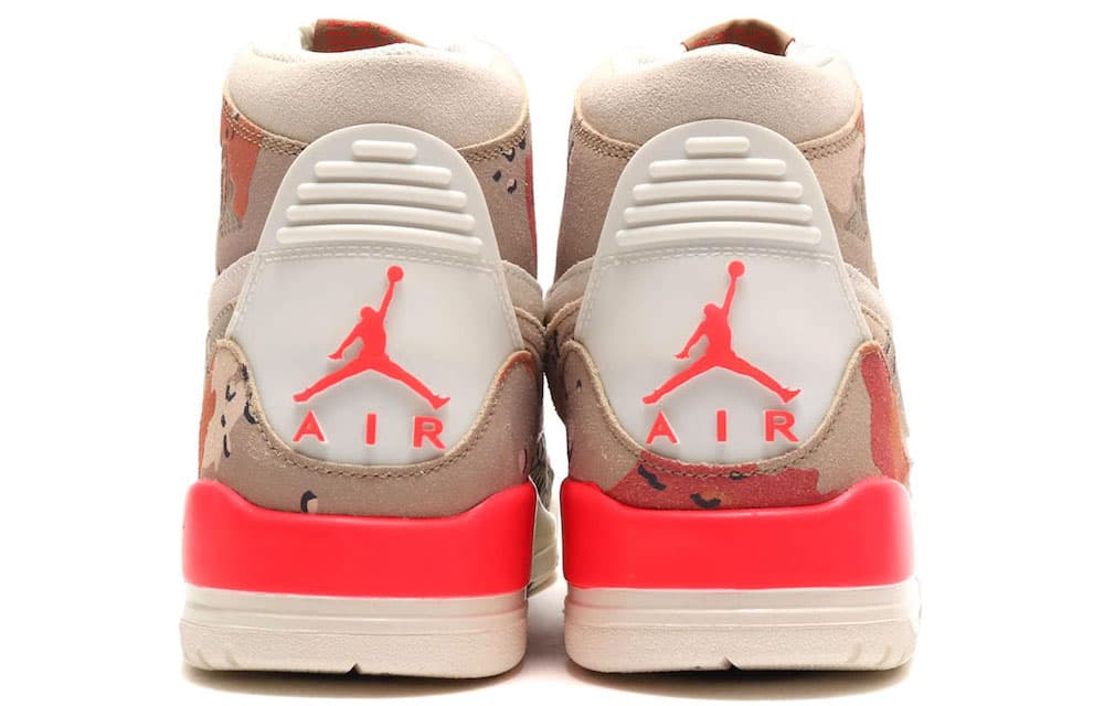 Ретро баскетбольные кроссовки Jordan Legacy 312 Desert Camo - изображение 5