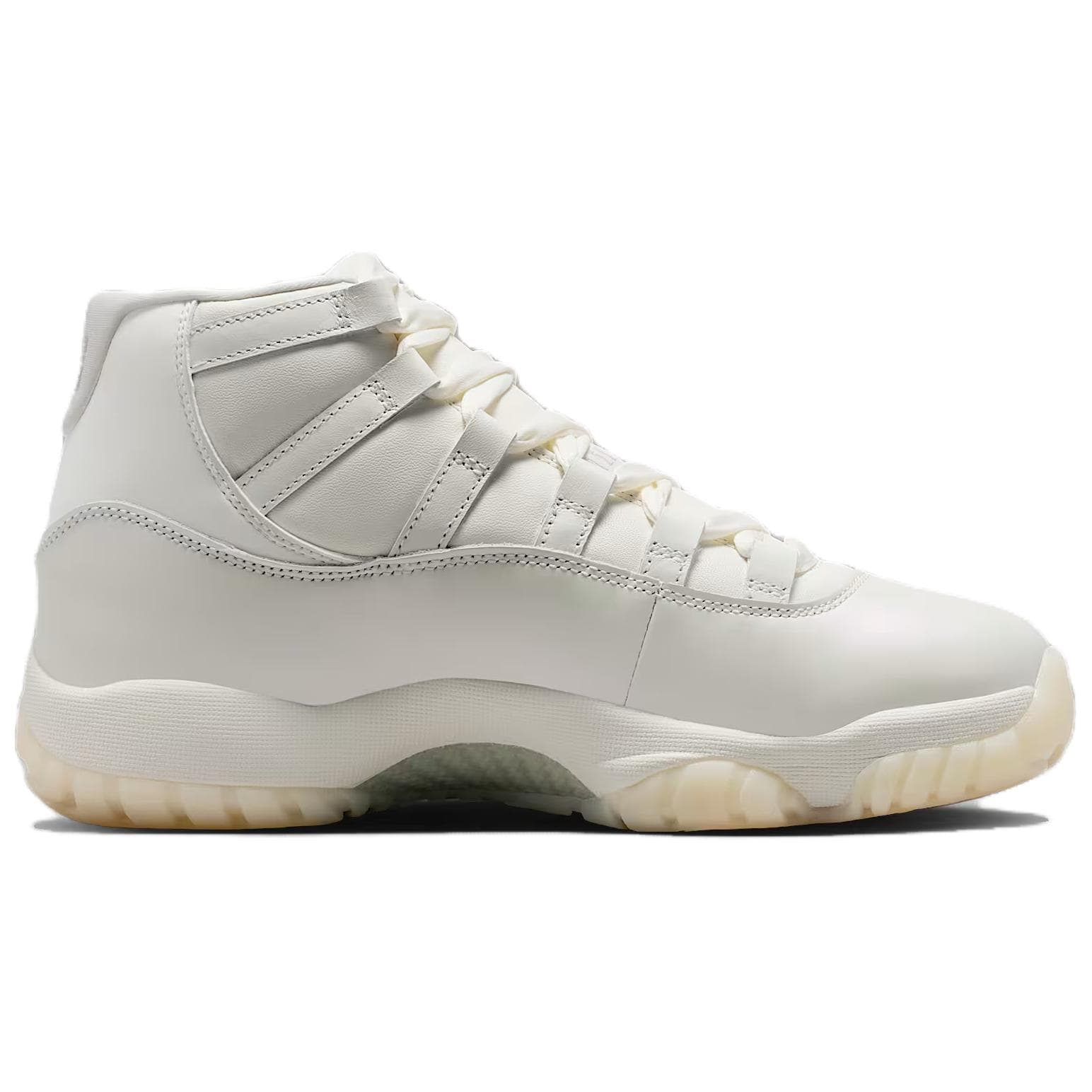 Ретро баскетбольные кроссовки Jordan Air Jordan 11 MID Топ Ретро-баскетбольные кроссовки Женские Перламутрово-белый - изображение 2