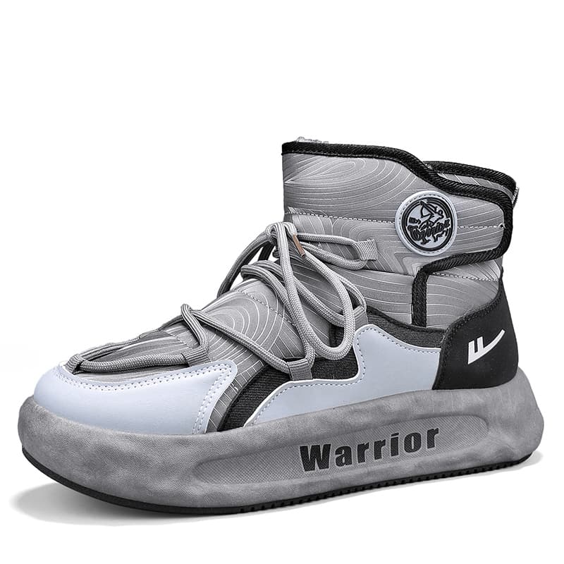 Ботинки зимние Warrior Теплоизоляционный Износостойкий Увеличивающий Высоту Противоскользящий - изображение 7