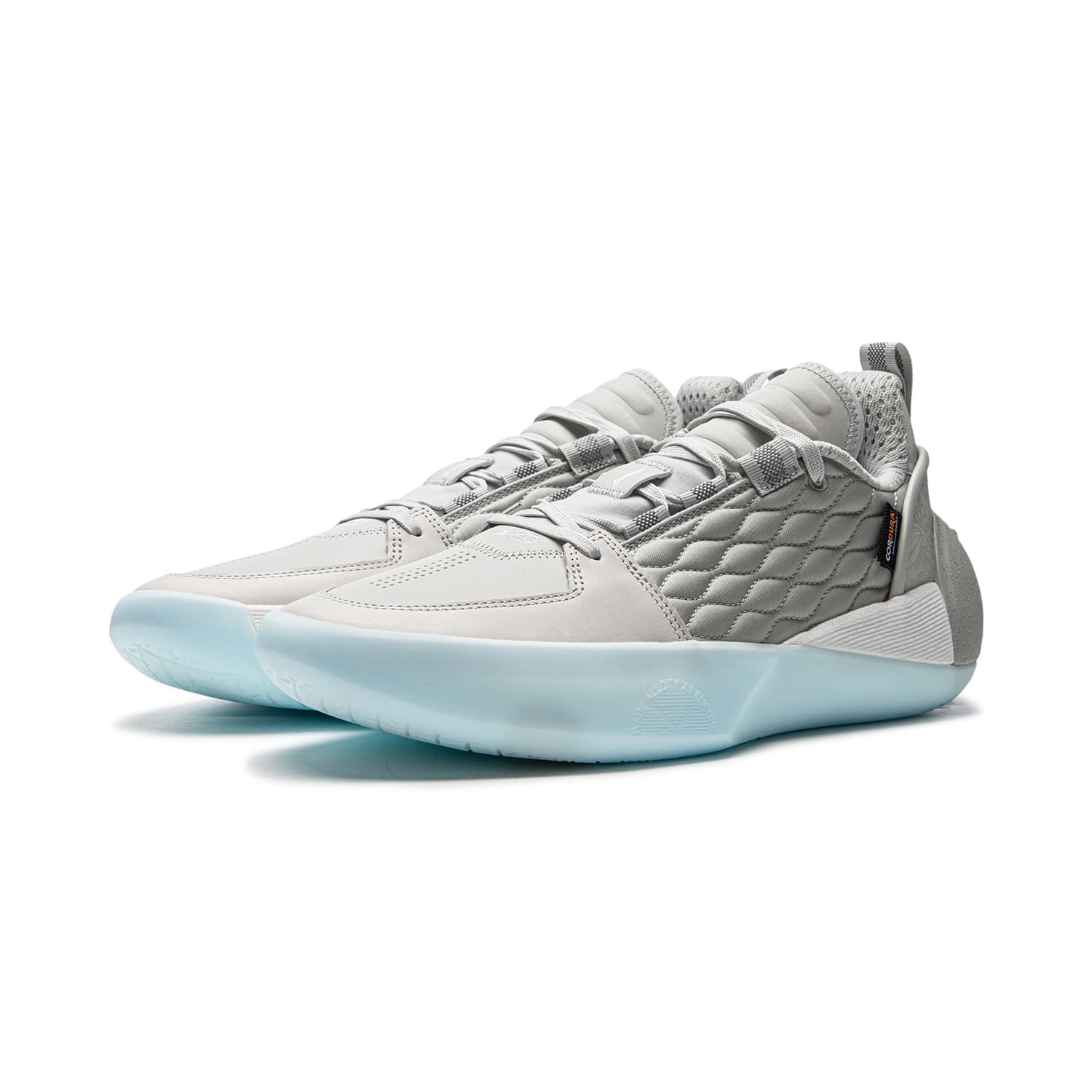 Кроссовки для баскетбола Li-Ning Город 12 Encore Полноразмерный BOOM Мощное сцепление Стабильная поддержка Лоу-топы Баскетбольные кроссовки Мужской Серый - изображение 3