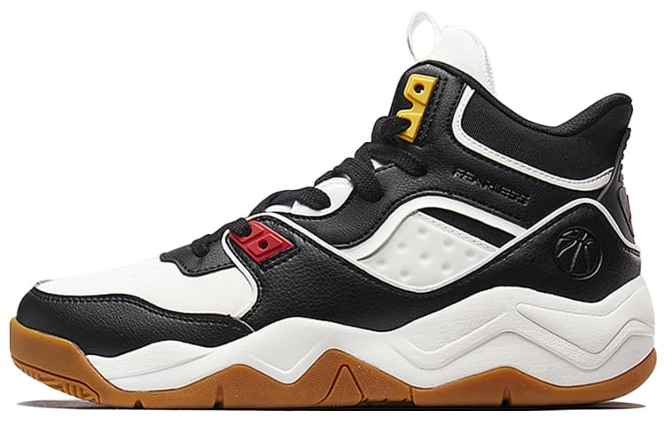 Кроссовки для баскетбола Xtep High-Top Basketball Shoes Black White - изображение 1