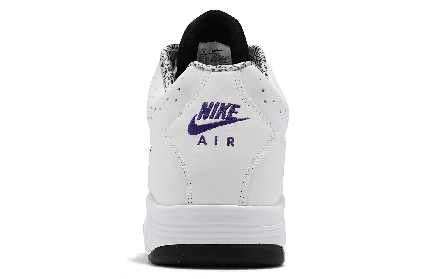 Кроссовки для баскетбола Nike Air Flight Lite Mid White Black - изображение 5
