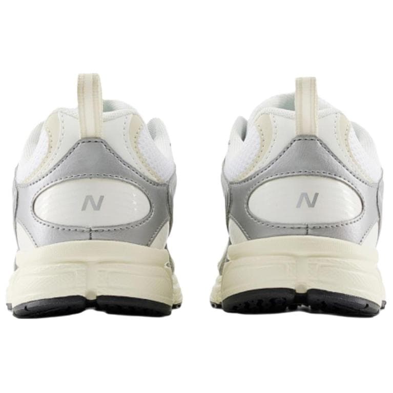 Кроссовки New Balance 408 Устойчивые к истиранию Низкие Кроссовки Унисекс Белый Серебряный - изображение 4