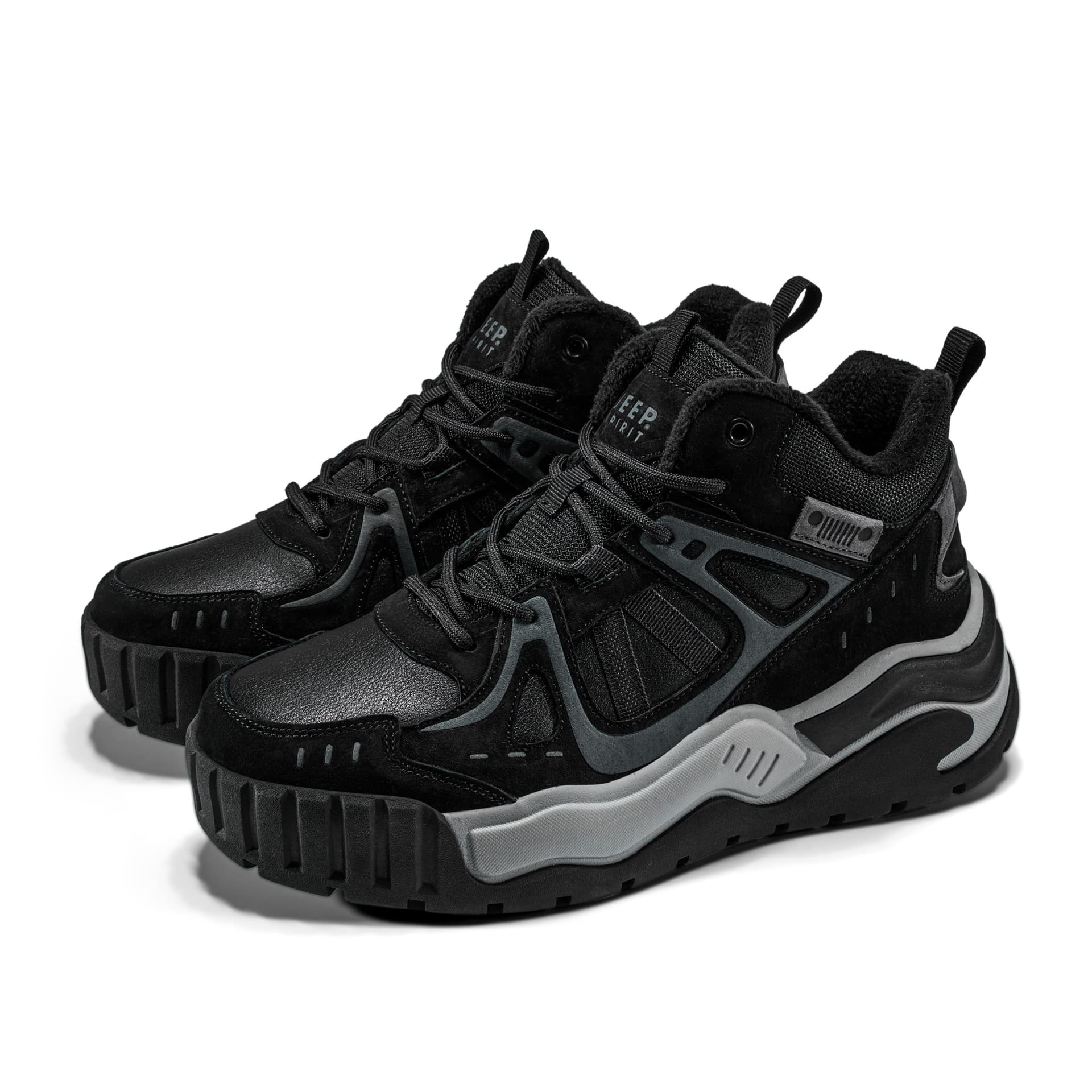 Ботинки зимние JEEP SPIRIT Snow Boots Black - изображение 4