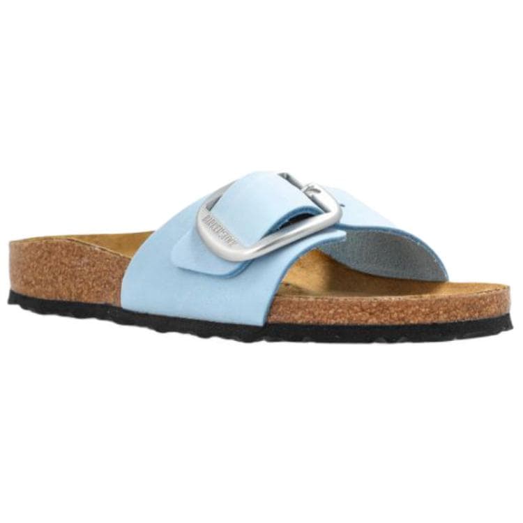 Сандалии Биркенсток Madrid Big Buckle Резина Пластиковая Обувь Birkenstock Женская Синяя - изображение 2