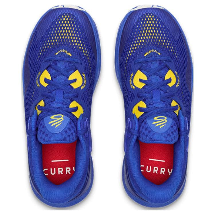 Кроссовки для баскетбола Under Armour Curry Водный аккорд 24 Амортизация Противоскользящая износостойкая Лоу-топы Баскетбольные кроссовки Мужской - изображение 5
