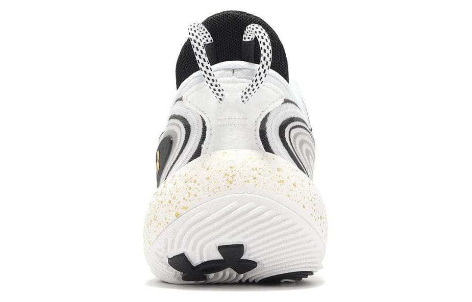 Кроссовки для баскетбола Under Armour UA Spawn 6 White Yellow - изображение 5