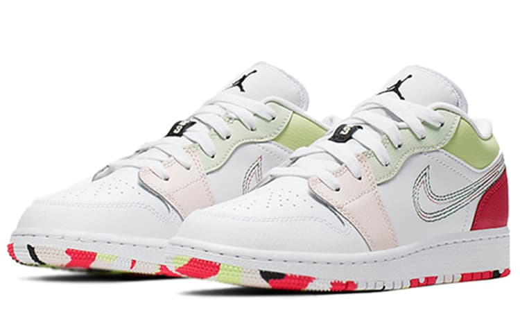 Ретро баскетбольные кроссовки Jordan Air Jordan 1 Low GS Candy Color — фото 3