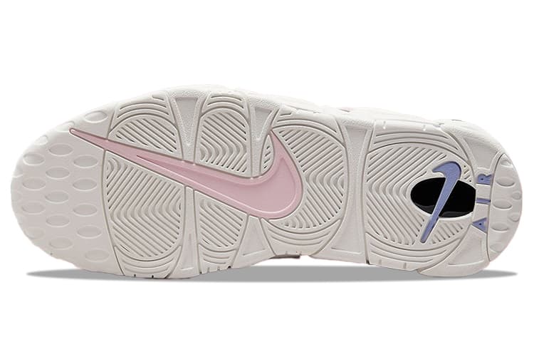 Кроссовки для баскетбола Nike Air More Uptempo White Blue Pink - изображение 6