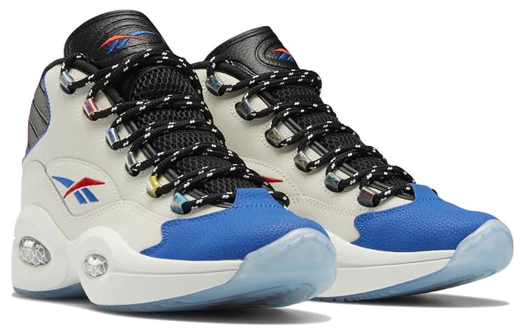 Ретро баскетбольные кроссовки Reebok Question Mid "Answer To No One" - изображение 3