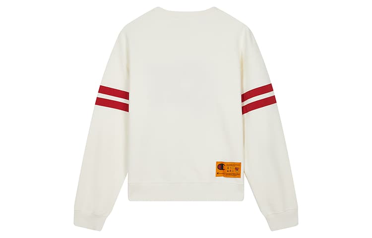 Худи Champion SS26 Year of The Horse Collection Толстовка с вышивкой, круглый вырез, контрастные цвета, американская версия, женская - изображение 2