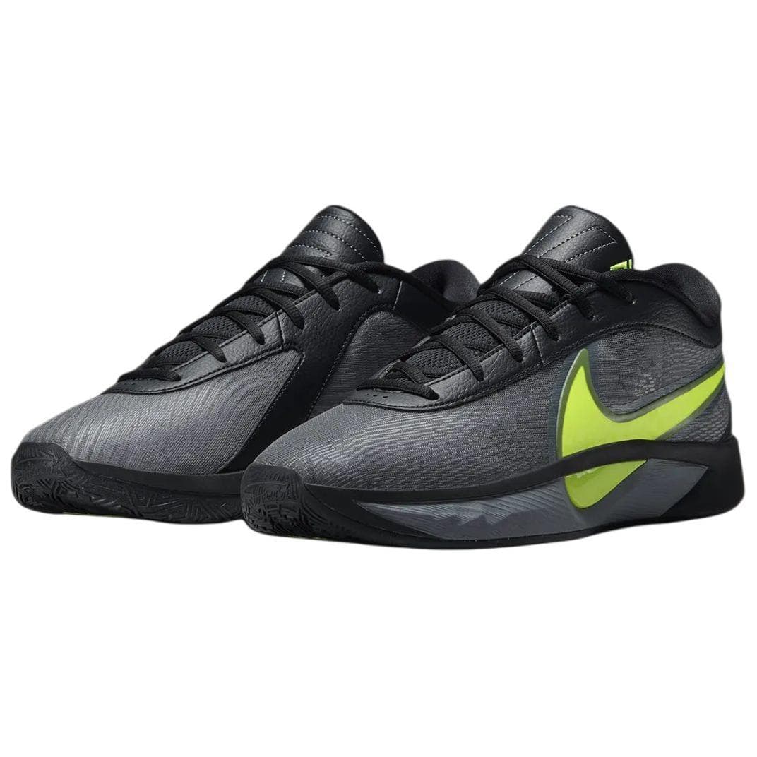 Кроссовки для баскетбола Nike Giannis Freak 6 Противоскользящие Устойчивые к истиранию Низкие Баскетбольные Кроссовки Мужские Черные Зеленые - изображение 3